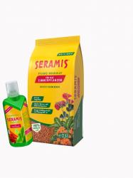 Seramis Zimmerpflanzen 2,5 l & Seramis Vitalnahrung Blühpflanzen 500 ml
